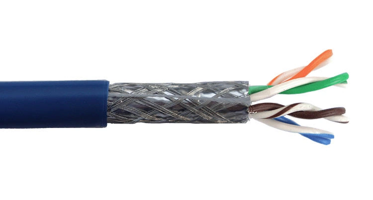 Cat5e Cat5 CAT6 Cat6e Cat7 Cat7e Pure Copper Conductor PVC Network Cable / LAN Cable