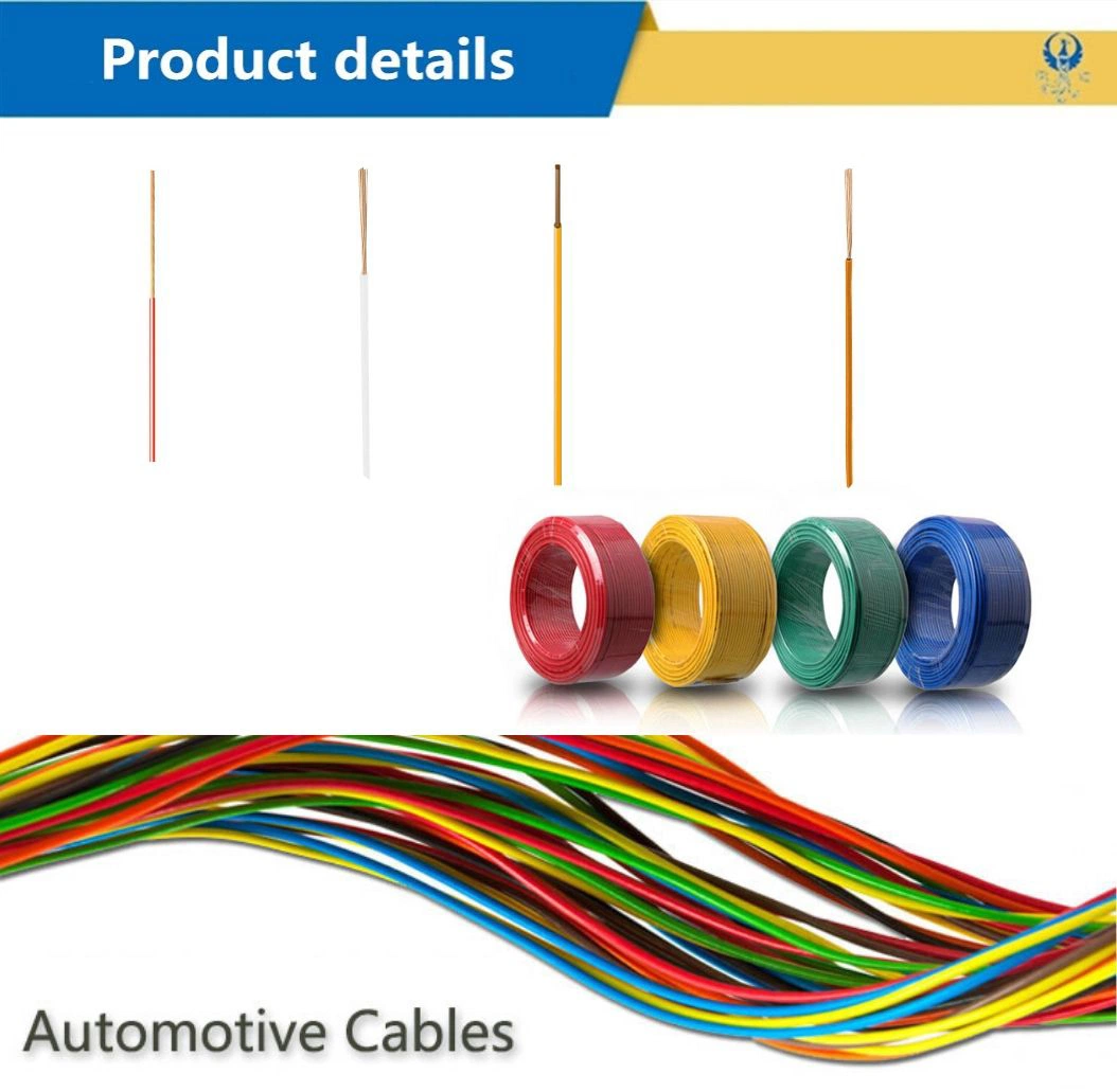 1015 22 AWG 600V Copper Conductor PVC Insulation 105 Degrees Hook up Wire Control Cable Electric Wire Coaxial Cable Waterproof Rubber Cable