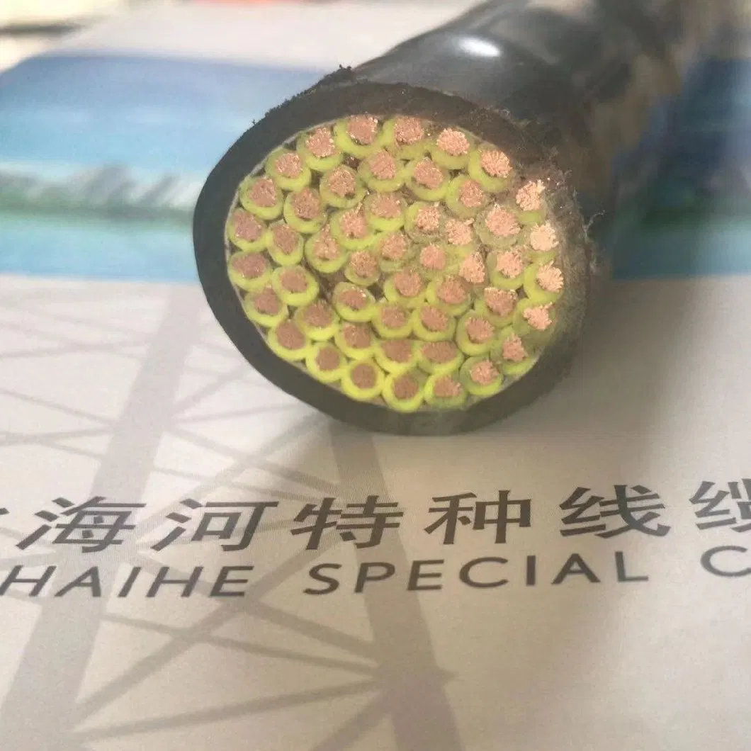 Low Smoke and Halogen-Free Flame-Retardant Armored Control Cable