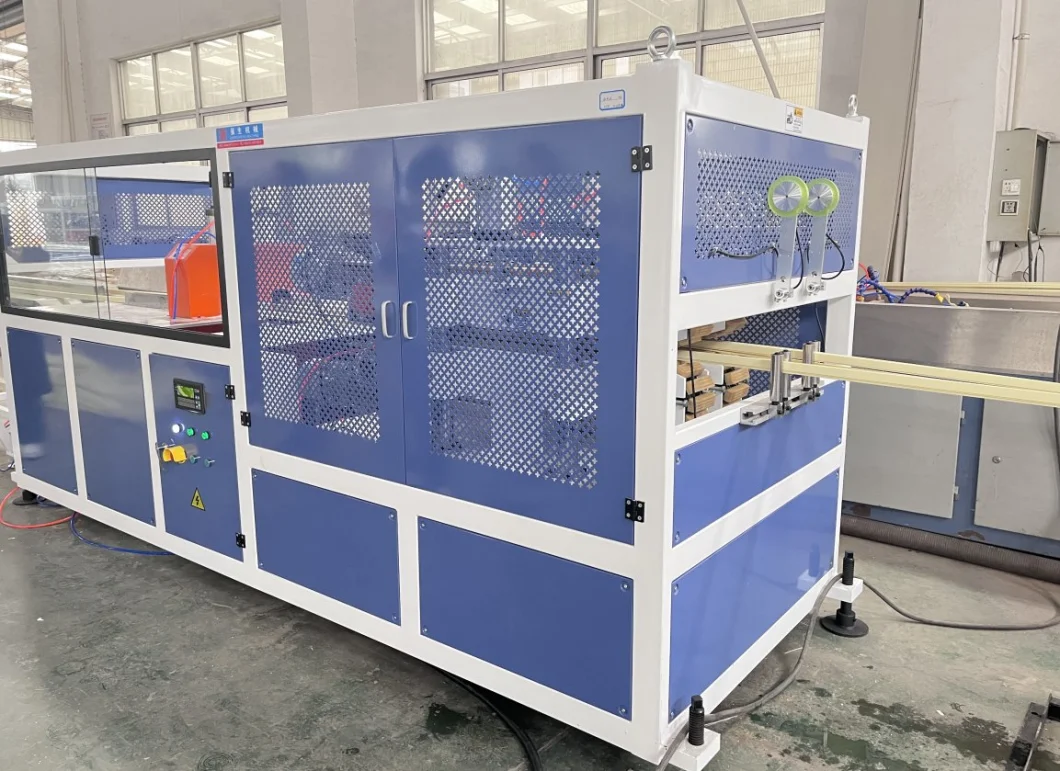 PVC Cable Channel Extrusion Line PVC Skirting Trunking Manufacturing Machine