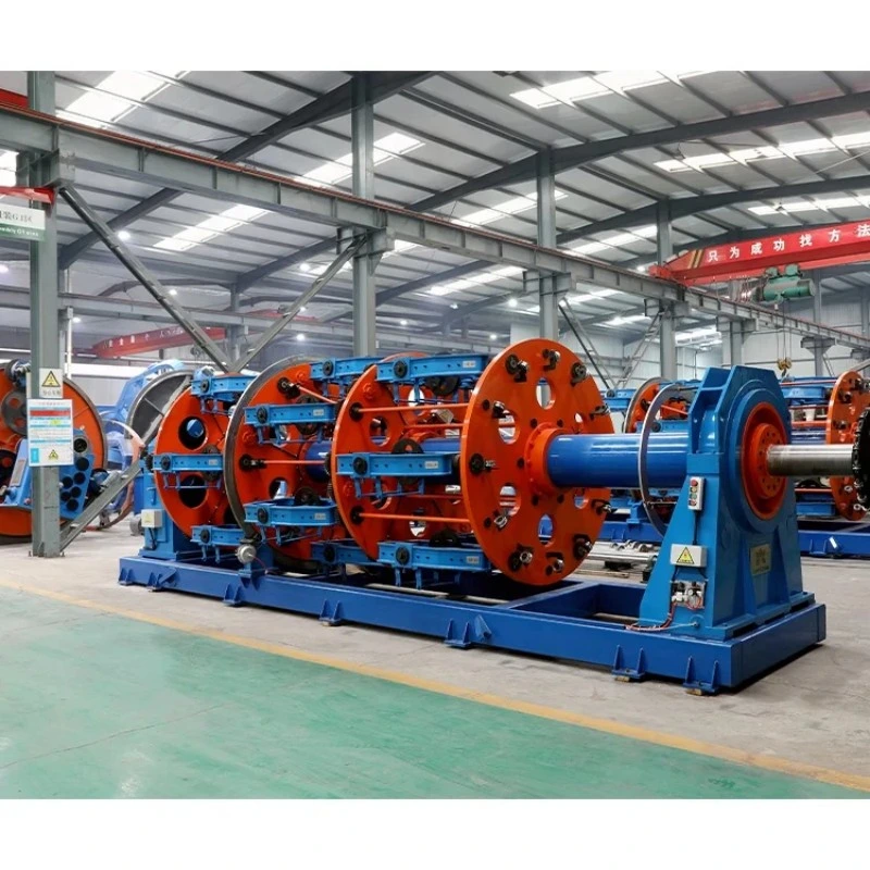 Cost Effective Cable Manufacturing Cutting Equipment Bow Type Stranding Machine