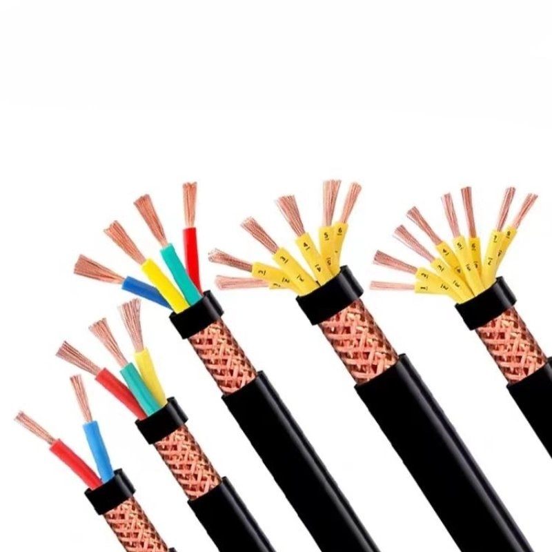 Wdzn-Rvvp 3-Core 0.5mm/0.75mm/1.5mm/2.5mm Copper Wire Shielded PVC Insulated Sheathed Cable