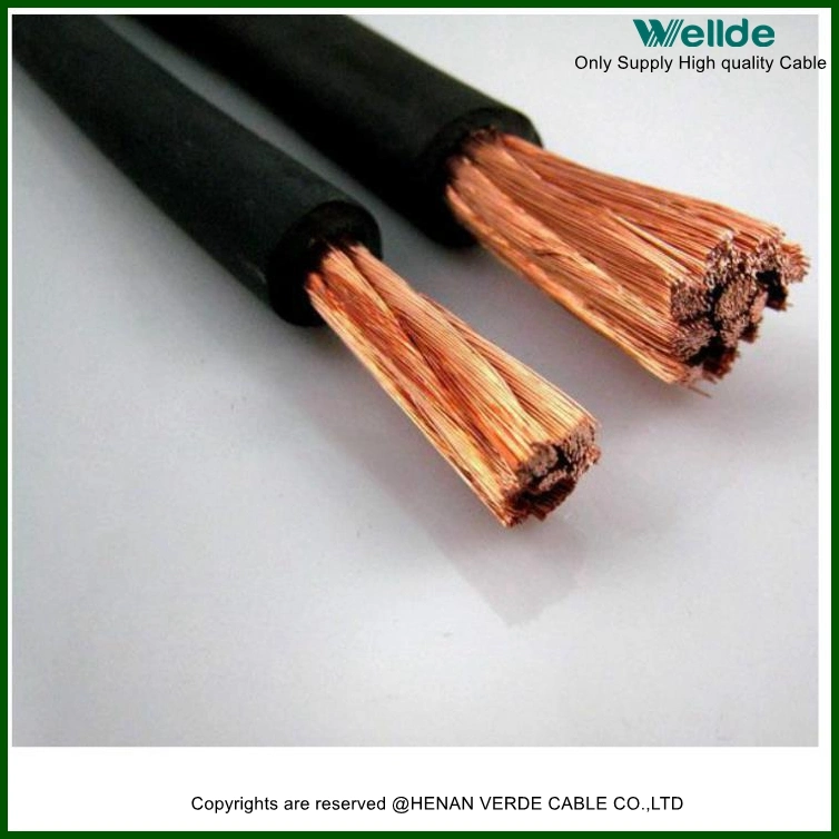 Heat Resistance Flexible Rubber Jacket Electric Welding Machine Cable