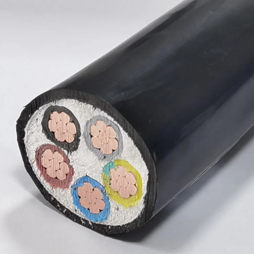 Waterproof Fire Resistant PVC Sheathed 4 Core 2.5 mm Electric Cable