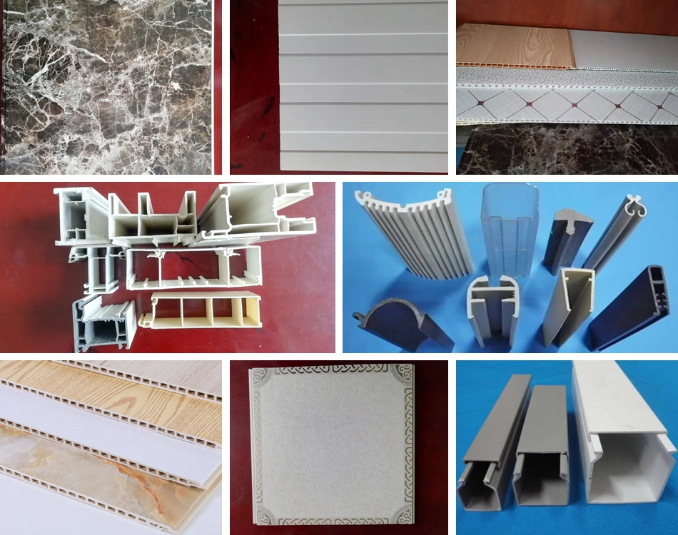 PVC Corner Bead Gutter Cable Trunking Ceiling Panel Board Production Line Windowsill Door Frame Fence Manufacturing Machine