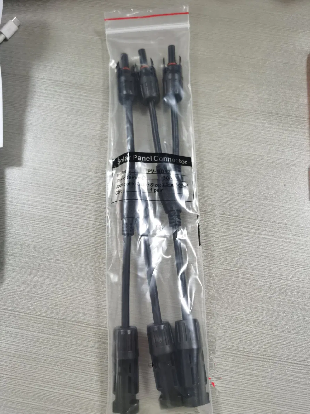 Moreday Y-Branch Mc4 Solar Panel Cable Connectors PV Wire Cable 6mm2 Y Type Solar Panel Cable Connector Mc4 Solar Crimping Tools