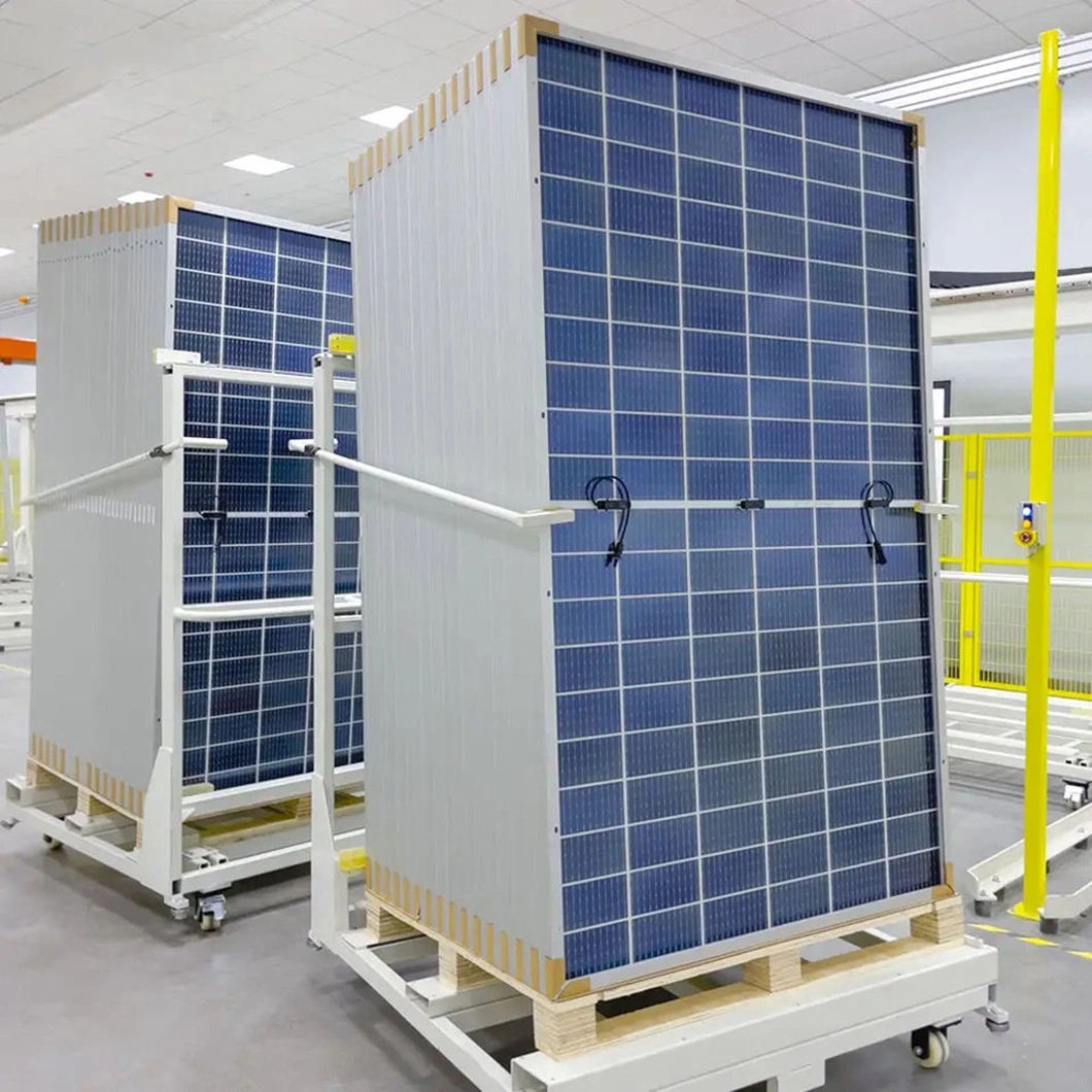 Two Sides Mono Solar PV Module to Generate Electricity for Big Solar Power Project