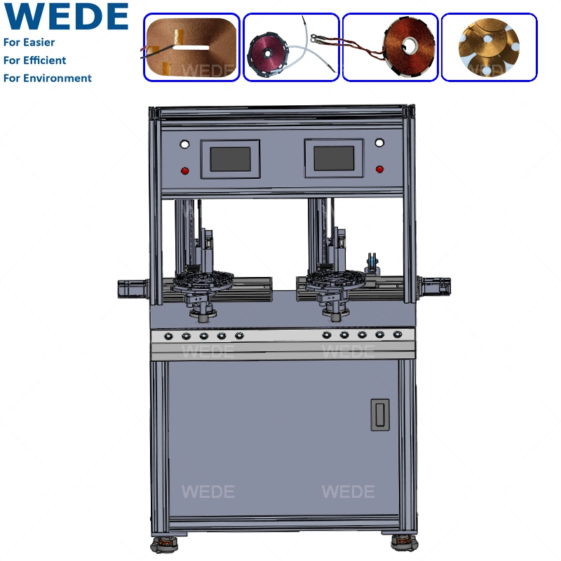 Automatic Self-Bonding Litz Wire Dense Coil Winding Machine