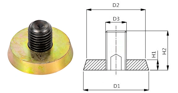 Erection Anchor Magnetic Fixer