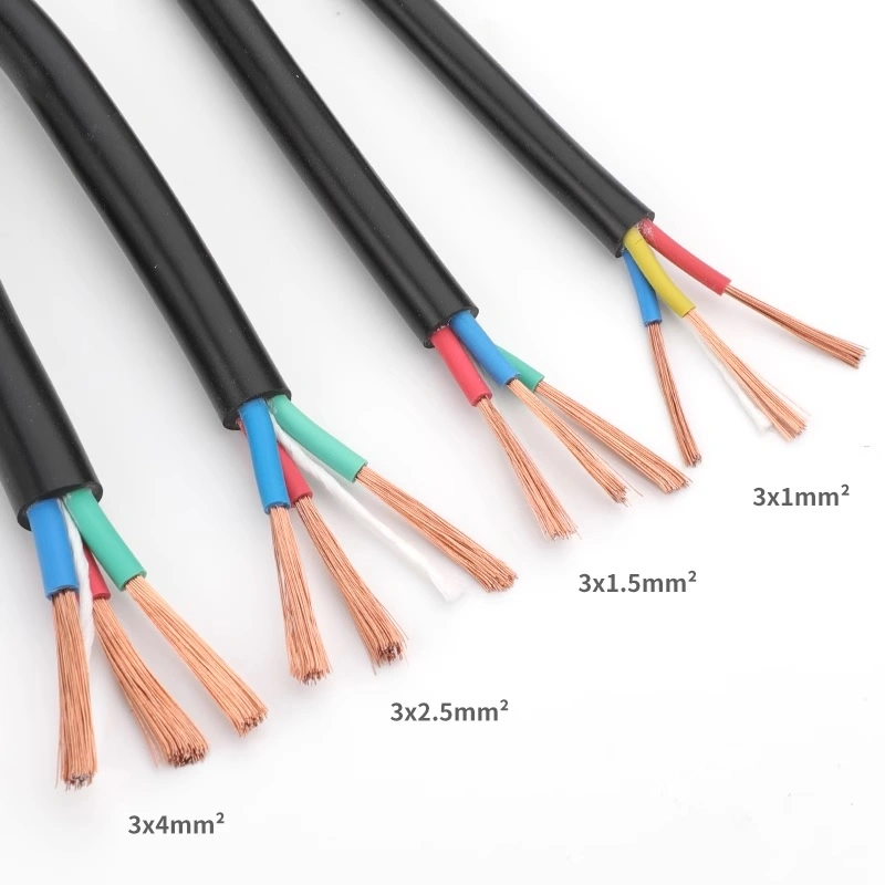 Fire Resistance Losh Good Quality Power Cabble PVC Insulation 4mm 6mm 8mm Electrical Wire and Cable