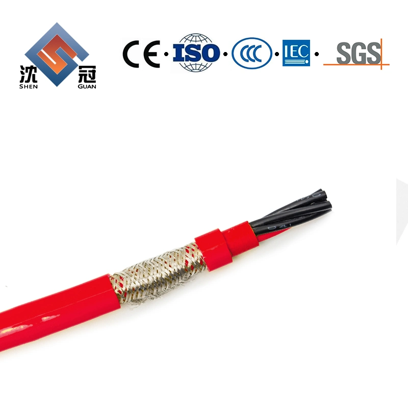 Shenguan Kvvr Flexible Multi-Core Control Cable 10 12 16 Core 0.3 0.75 1.5 Square Sheath Signal Wire Electric Cable Fire Rated Cable for Power and Signal