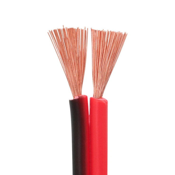 Rvb Red and Black Parallel Wire 2 Core Electronic Wire 0.75 /1 /2.5 Square Pure Copper Core Speaker Monitoring Power Cable