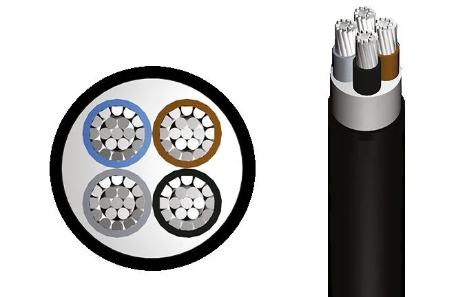 Aluminum Conductor XLPE Insulated and Hffr Sheath Na2xh Power Cable