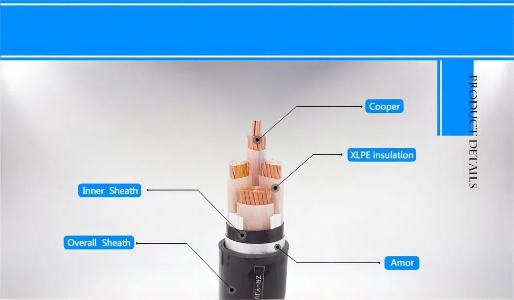 Wholesale Price 0.6/1kv 90c 3cx2.5mm2 Flex Shipboard Power Cable