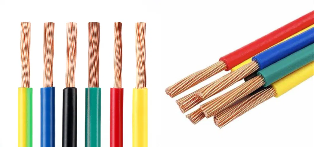 CE Certification Single Core Copper Wire BV 1.5mm 2.5mm 4mm 6mm 10mm Electrical Cable for House