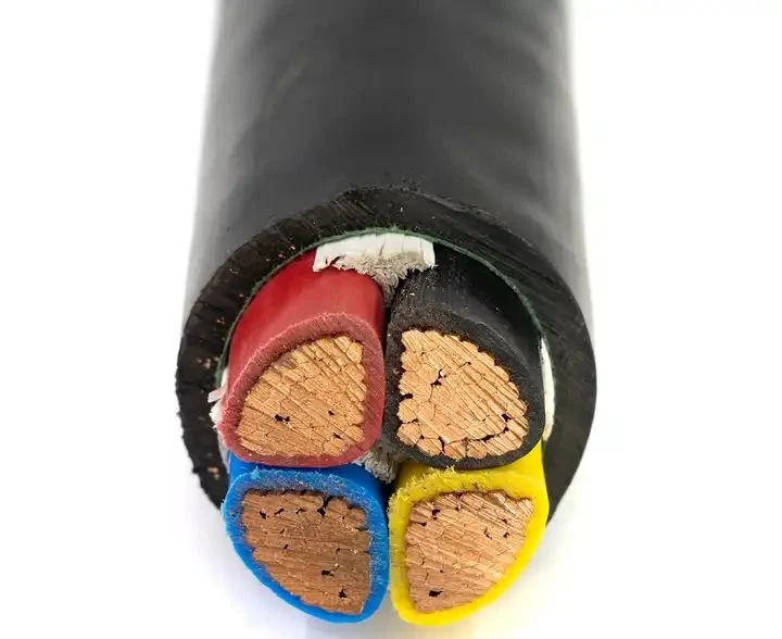 Low Voltage 0.6/1kv 3 Phase 4 Wire XLPE PVC 4 Core 95mm Underground Copper Power Cable