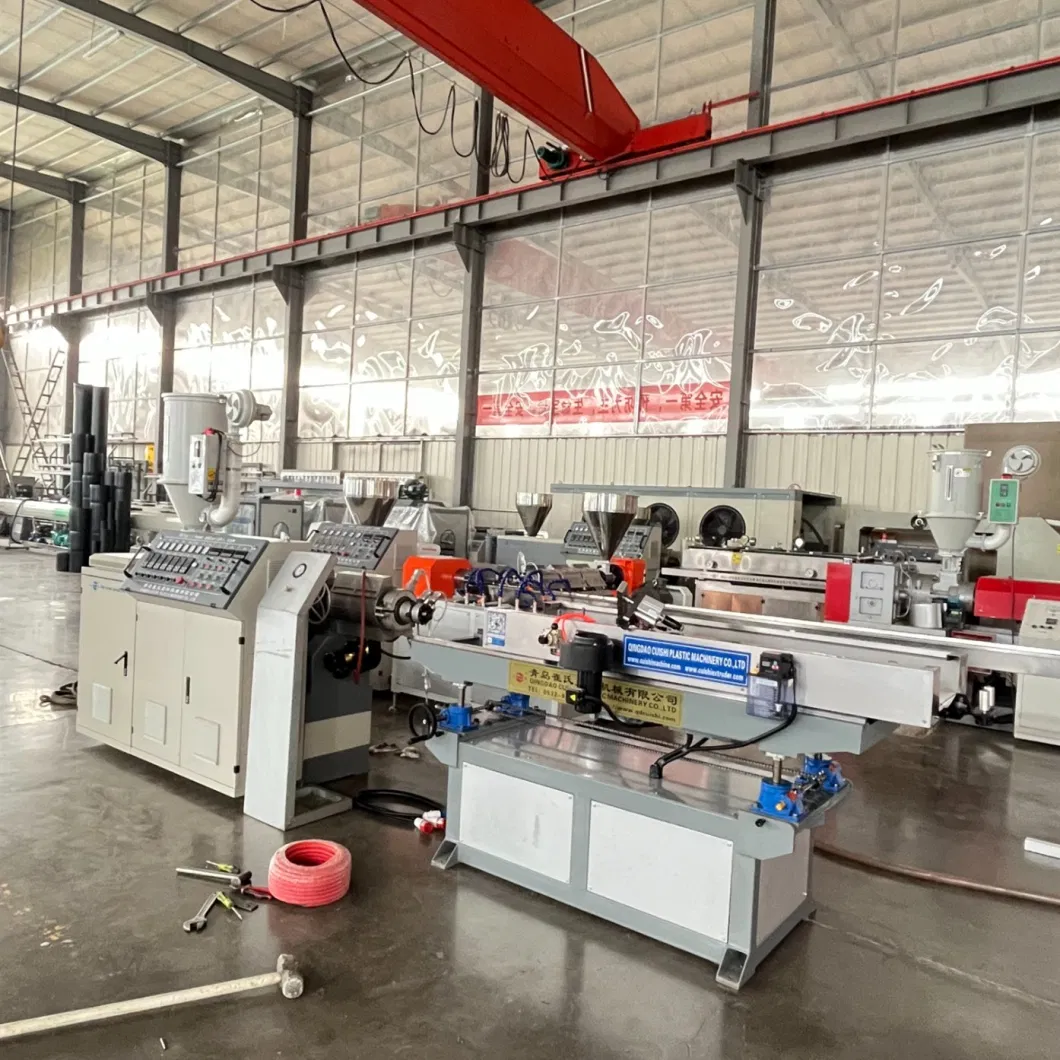 Manufacturer PA/PP/PE Gi Electrical Pipe Corrugated Flexible Pipe Cable Protection Hose Production Line