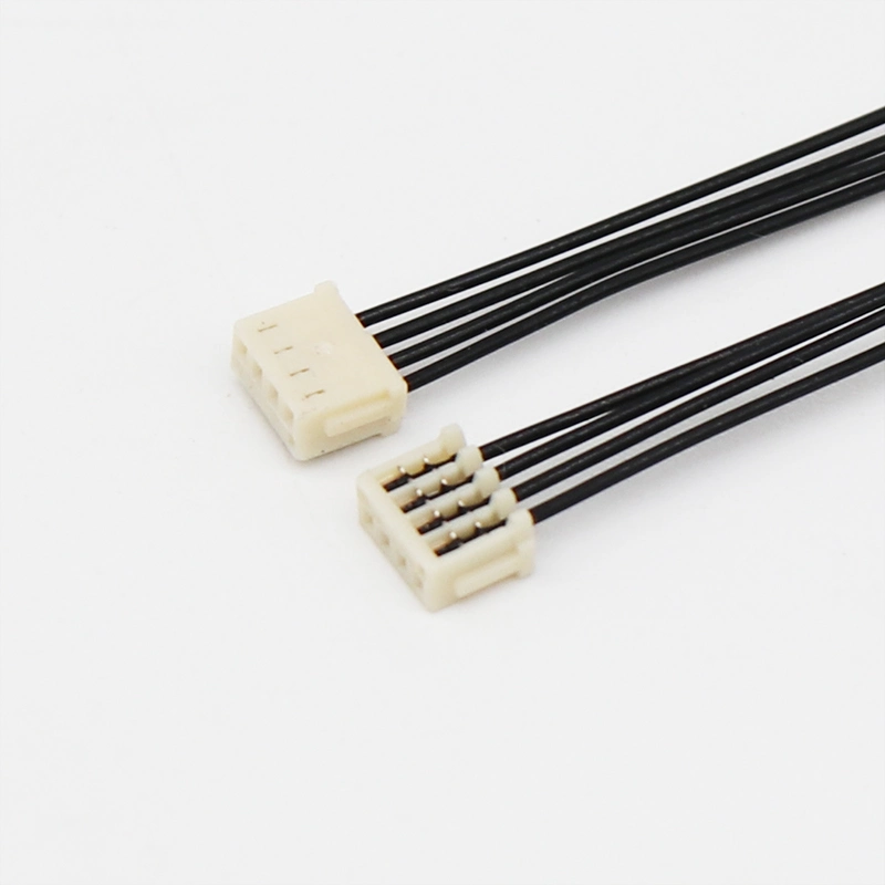 Jst 02sr-3s 04sr-3s 06sr-3s 08sr-3s Male Plug Connector with Copper Wire IDC Cable for Child Safety Seat