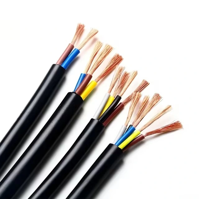 BVV 300/500V 0.75 1 1.5mm 2.5mm 4mm 6mm 10mm 16mmm 25mm 35mm 50mm 70 95 120 150 185 16 AWG Electric BVV Wire Cable