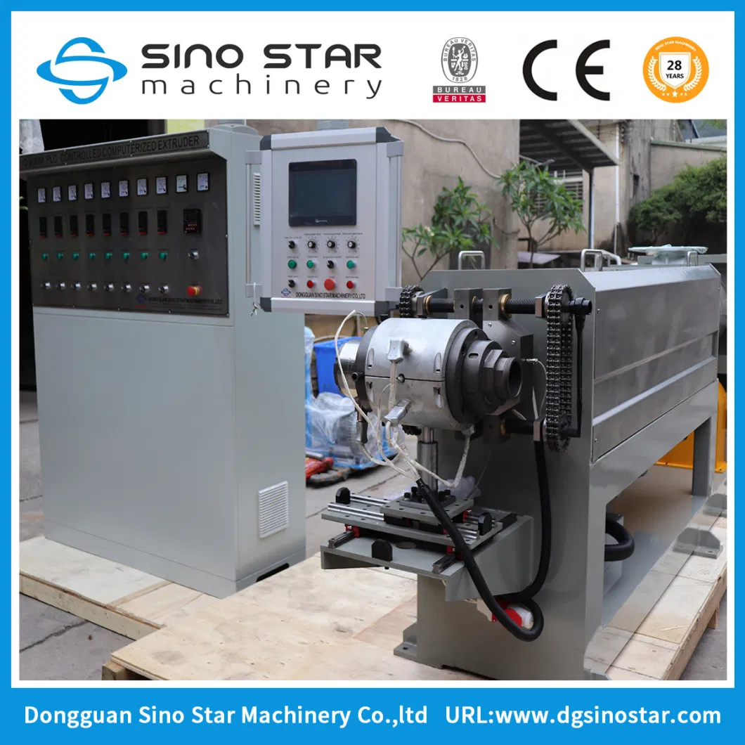 Wire Cable Extruder Extruding Extrusion Making Equipment Production Line