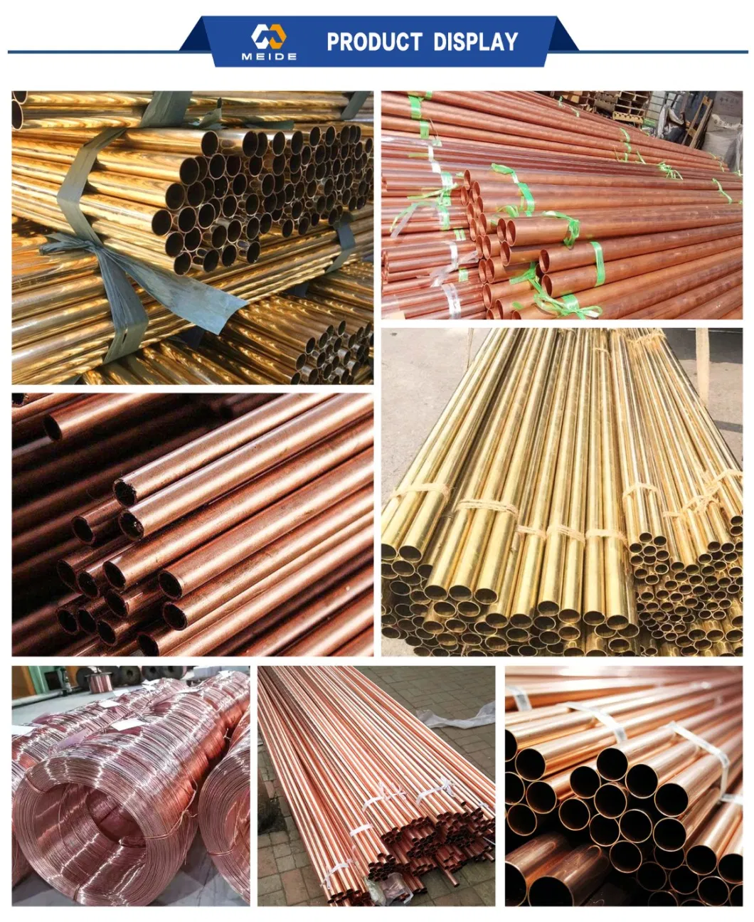 ODM Custom 6 &quot;Seamless Round Tube C36500 C35300 C35330 C48600 3&quot; Water Heater Brass Tube Pure Copper Tube