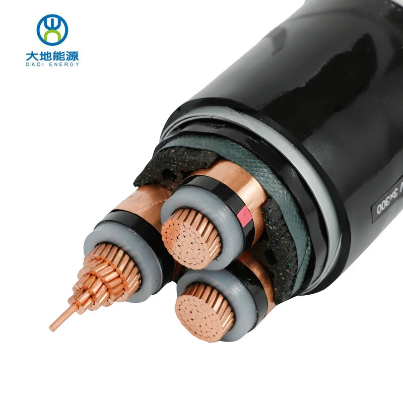 Medium Voltage Armoured Multi Core Copper Wire Electric Power Cable