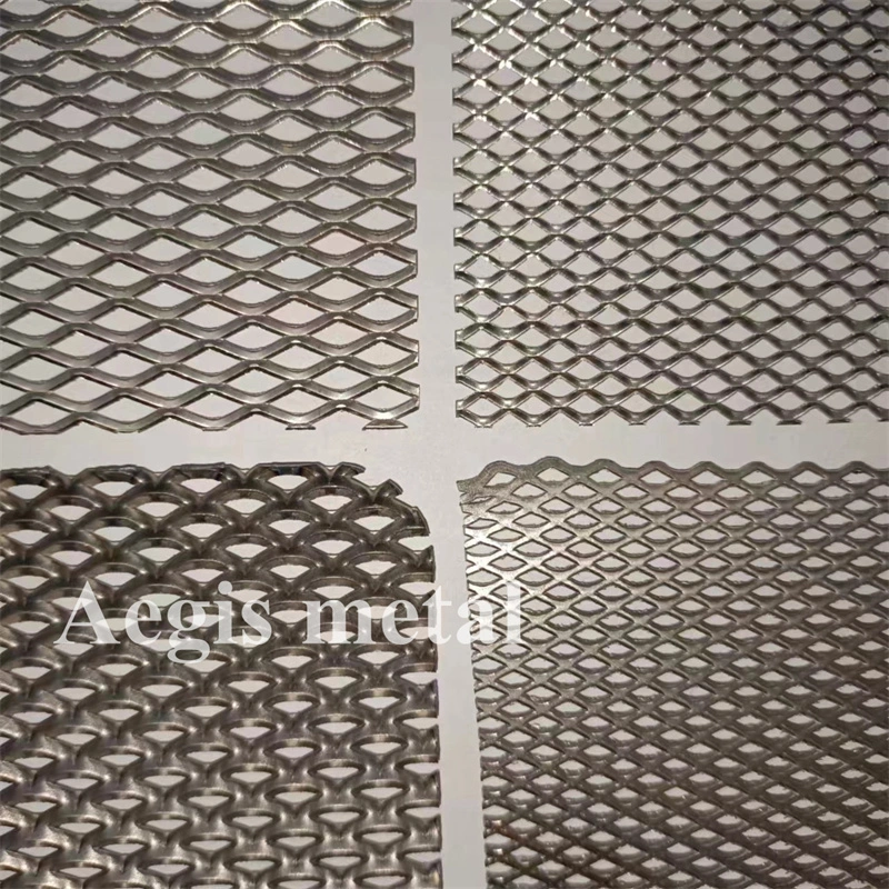 4*8mm Nickel Expanded Mesh Sheet/L Expanded Pure Nicke Mesh