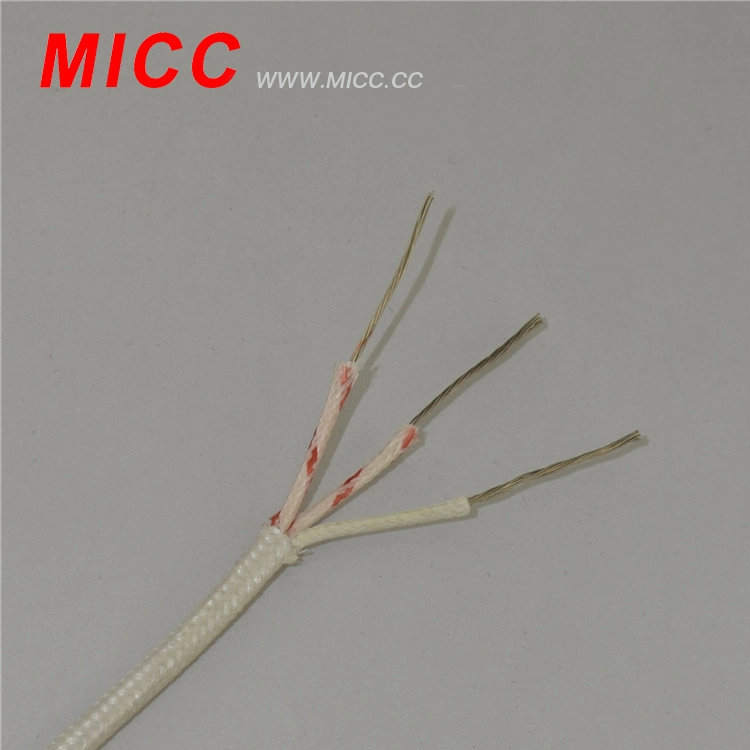Micc High Temperature 1200c Vitreous Silica Fiber Thermocouple Cable