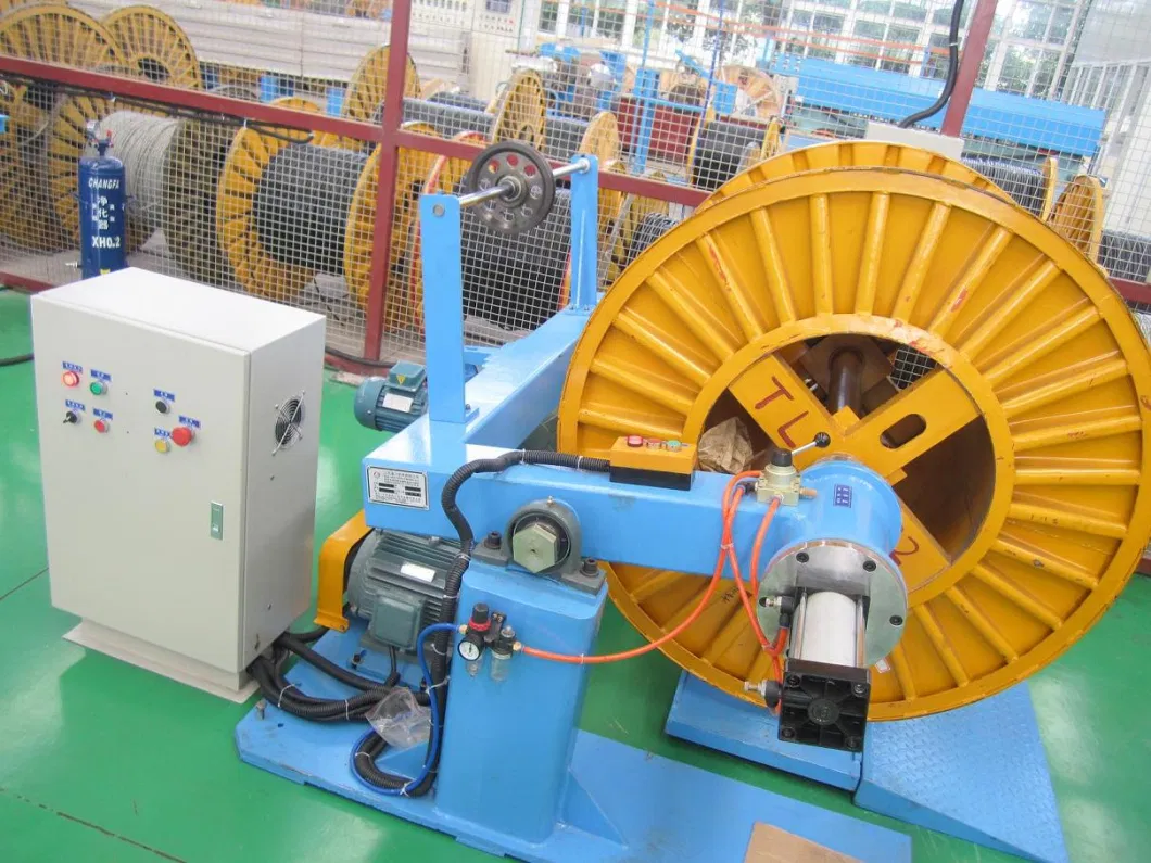 0.05-18.0mm Electrical Cable Copper Conductor Wire Extrude Winding Double Twising Making Machine