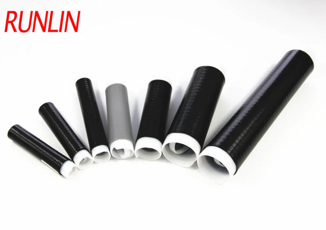 EPDM Silicone Rubber Cold Shrink Tubing for Coaxial Cable Insulation and Protection