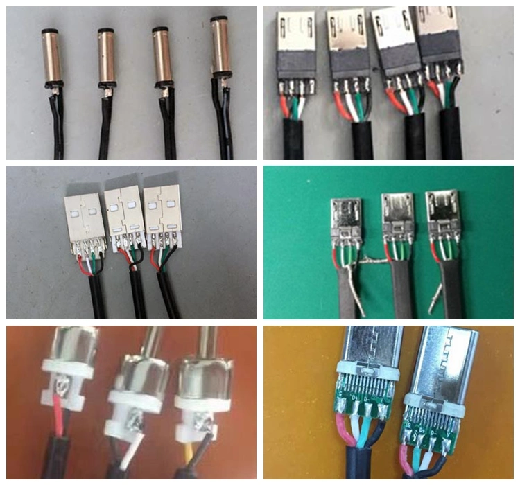 Automatic Wire Solder Machine Am121, Manufacturing iPhone, Android Phone USB Cable