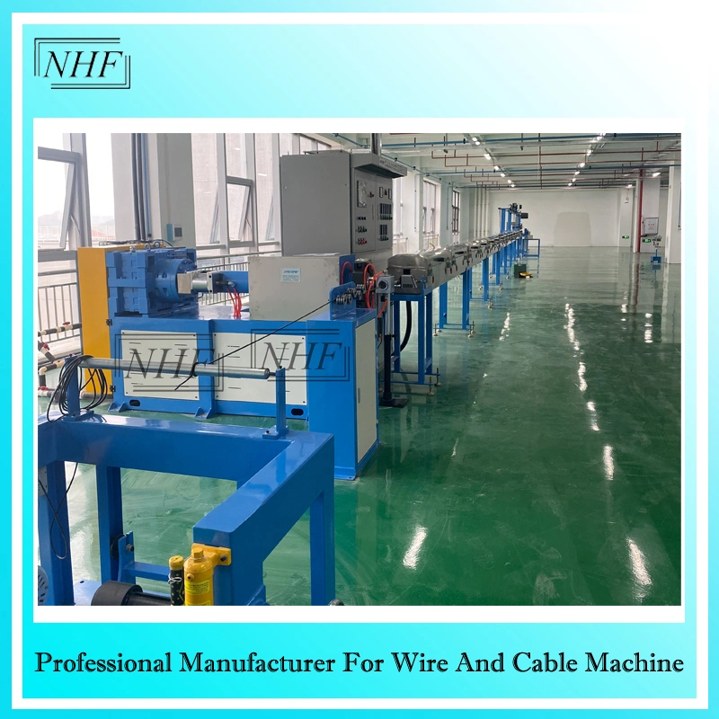 PE Single or Multi Electrical Wire and Cable Production Line Cable Extrusion Line