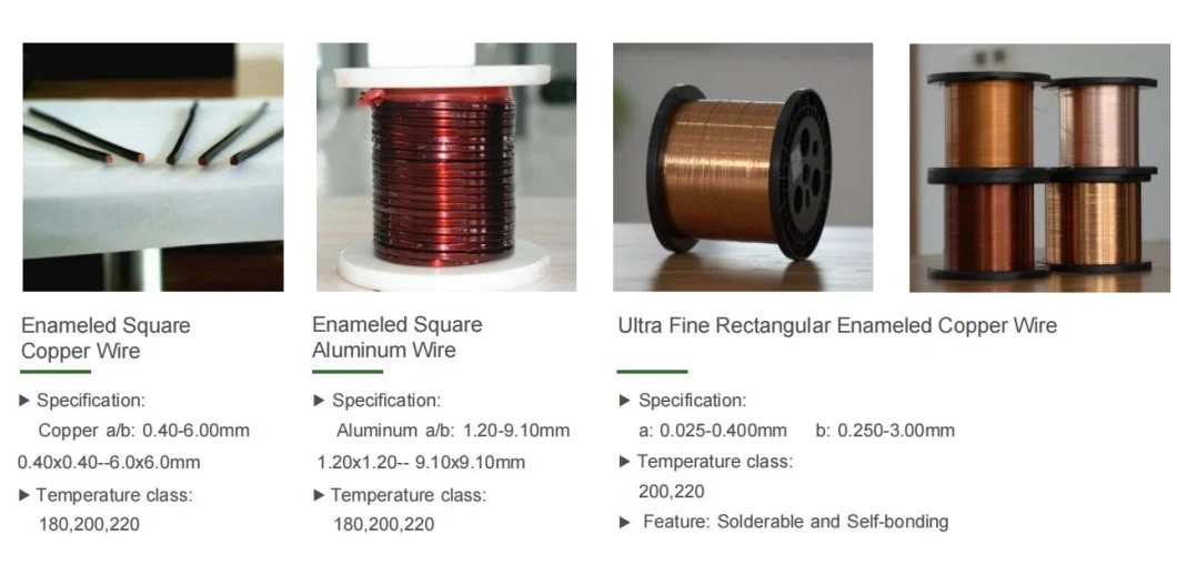 Magnet Wire Plain Enamel/Formvar Polyurethane Litz Wire Polyyamideimide Polyimide 14 AWG to 44 AWG