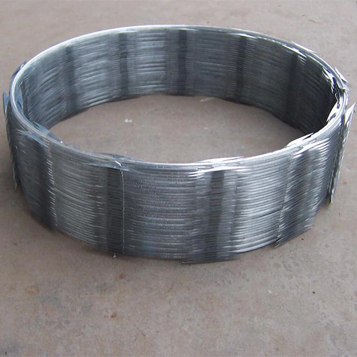 High Quality Galvanized Razor Barbed Wire From China Factory Manufacturer