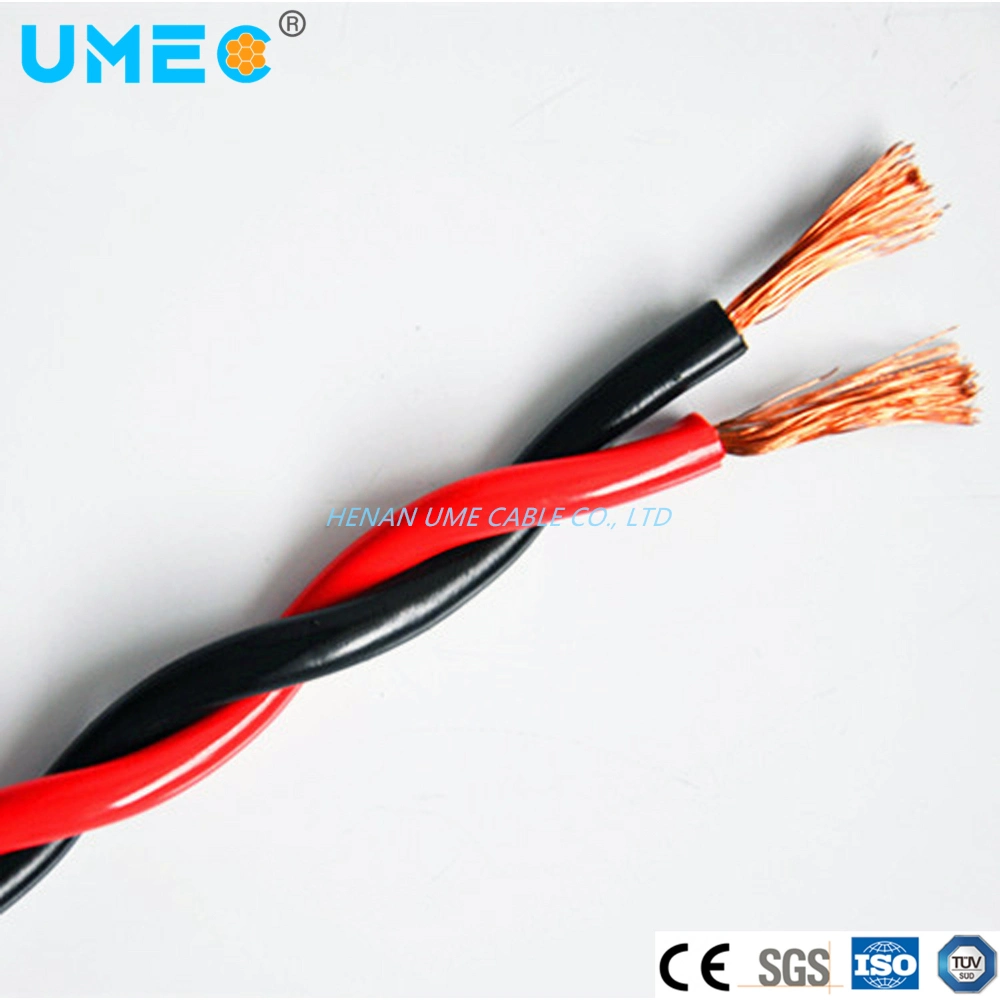 Building House Wire 300/500V Copper/CCA PVC Insulated Twisted Flexible Cable and Wire Rvs 2 Coresx4mm Electrical Cables