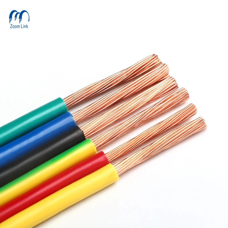 1.5mm 2.5mm Single Core Copper PVC House Wire Electrical Cable Building Wire