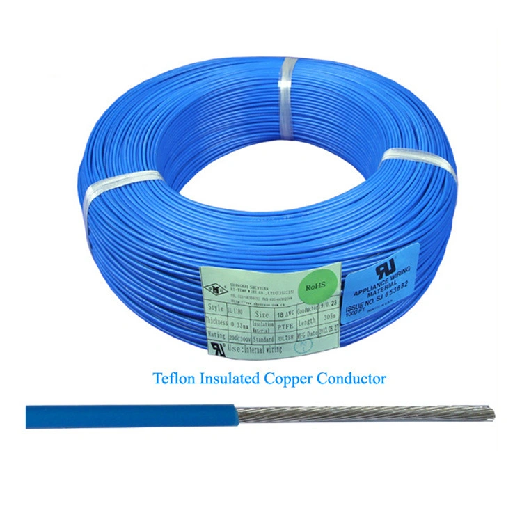 ISO Certificated 3mm Silver-Coated Copper High Temperature Heat Resistant Insulation Electrical Wire Cable
