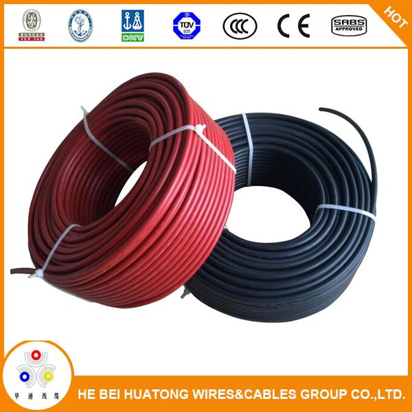 En 50618 PV DC Ring Cable 4mm 6mm Extension PV Cables for Solar Power Panel Station Connector IEC 62930 Price Sun Powered Extension Wire