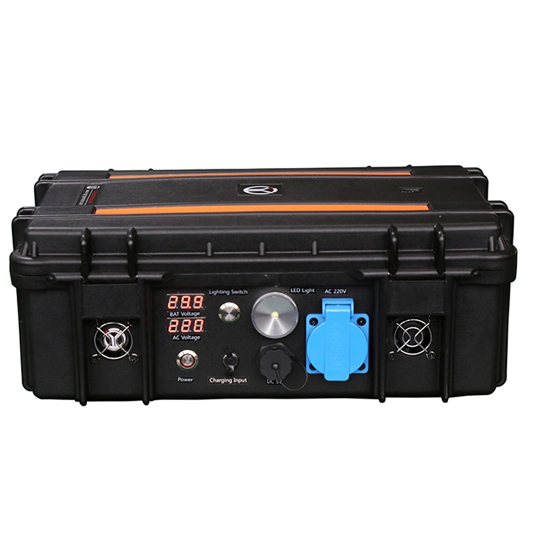High Capacity Power Station Camping Solar Electric Battery Generator Rechargeable Home Power Supply Portable Outdoor 1000W Power