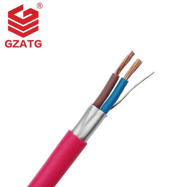 Alarm Cable 1.5mm Fire Resistant Cable 2cores Low Smoke Zero Halogen Cables