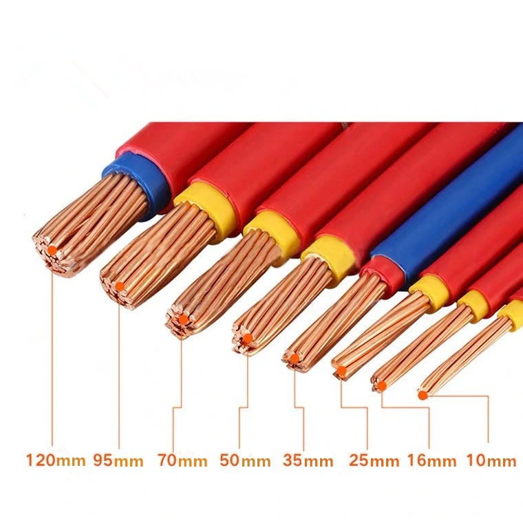 2.5mm 4mm 6mm 10mm 35mm Copper Wire Price BV/Bvr Housing Building Electrical Wire