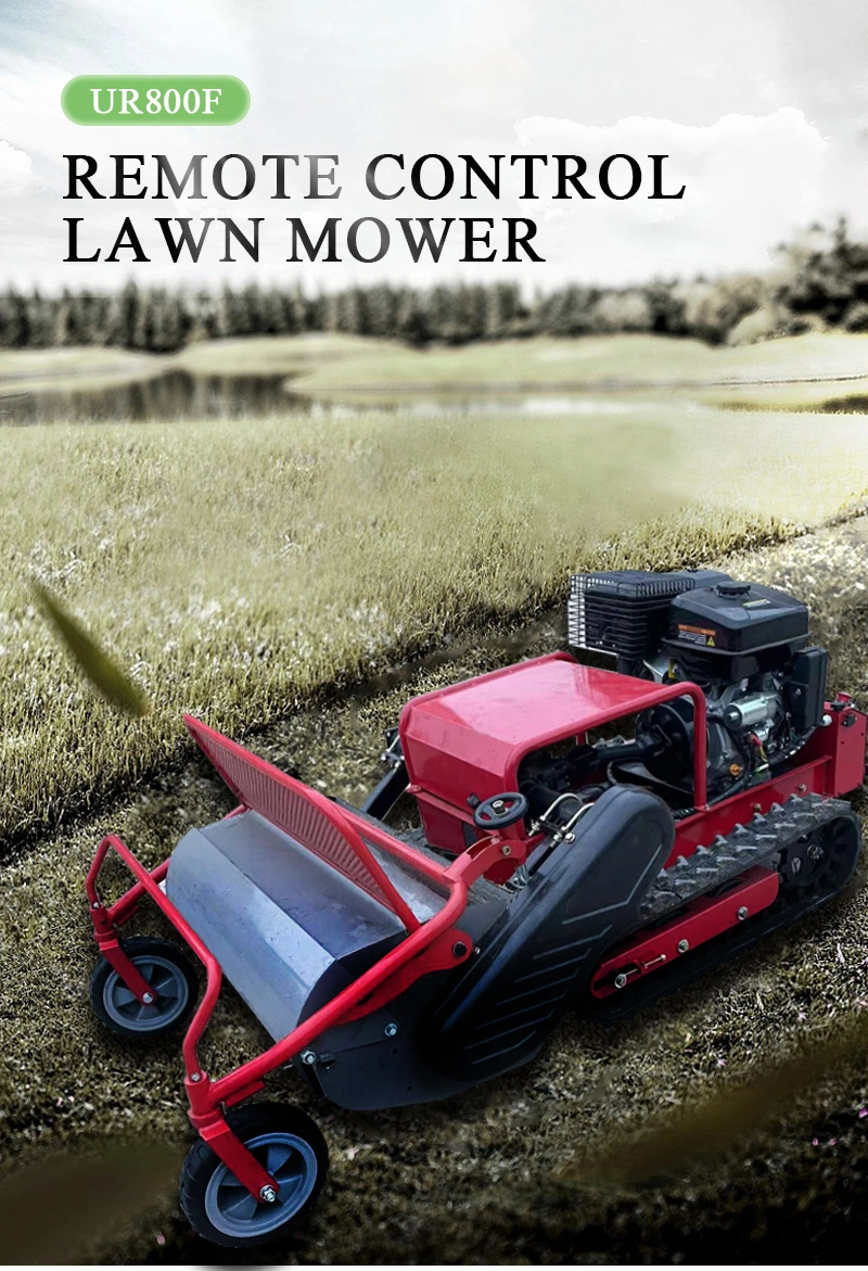 Factory Multifunction Garden Electric Remote Control Cordless Field Lawn Mower Robot Price