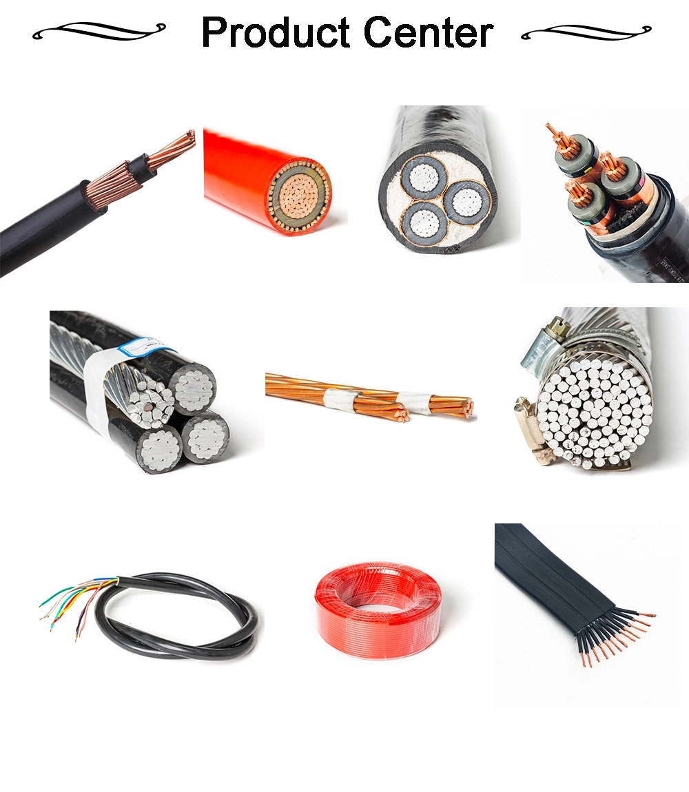 0.6/1kv XLPE/PVC Insulated Copper/Aluminum Conductor Swa Power Cable Electrical Wire ABC Cable