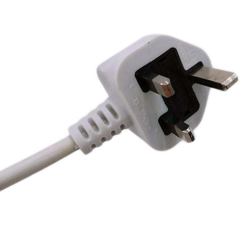 Factory 3 Pin UK Kettle Lead Main Plug AC Cable with Female Ends for Computer Laptop Power Cord