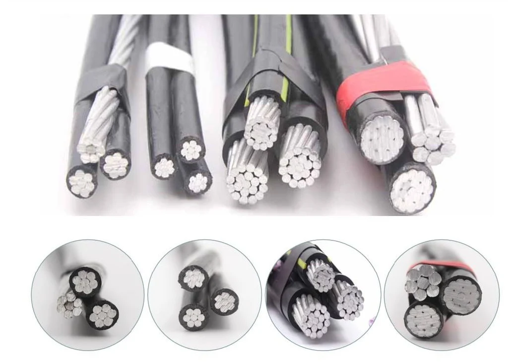 16mm2 50mm2 54.6mm2 100mm2 AAC/XLPE AAAC/XLPE Cable Overhead Aerial Bundle Cable for Philippine Yemen