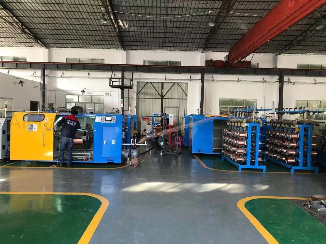 Automatic Double Twist Wire Bunching Electrical Cable Assemblies Manufacturing Machine