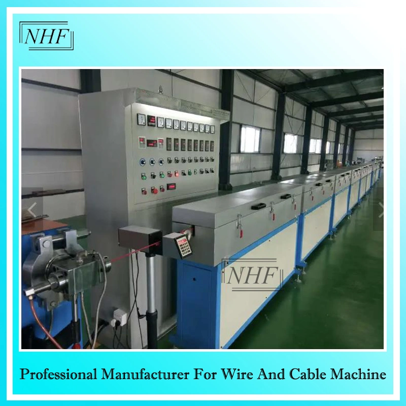 Silicone Rubber Wire Cable Extruder Making Machine Extrusion Production Line