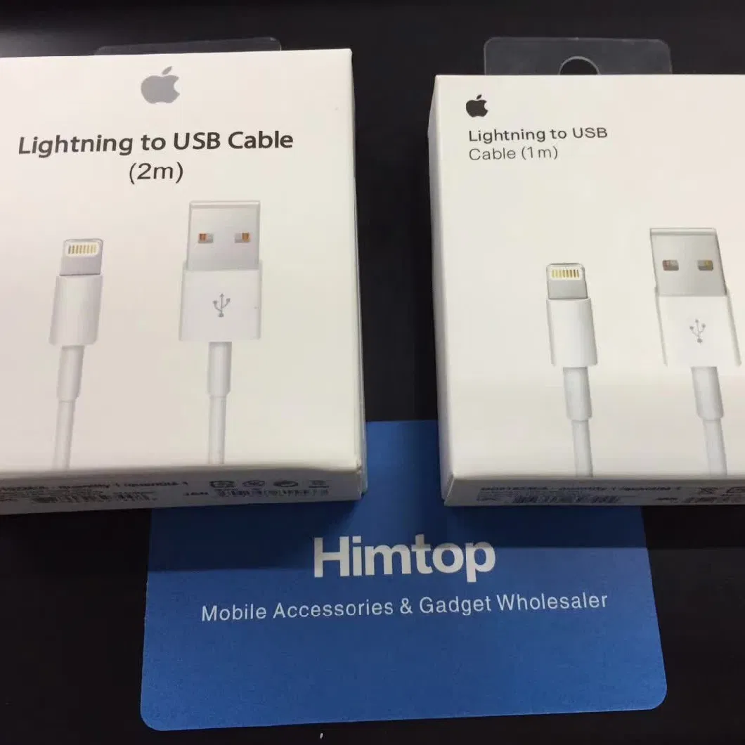 Phone Cables A1480 Lightning to USB 1m (MD818) Cables Factory Price Lighting Cable USB Charging Cable