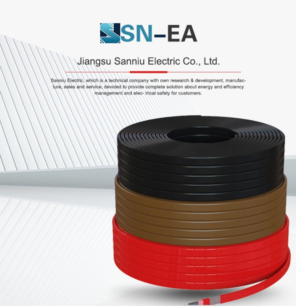 Customizable Self Regulating Heating Cable for Pressure Pipelines Temperature Maintain