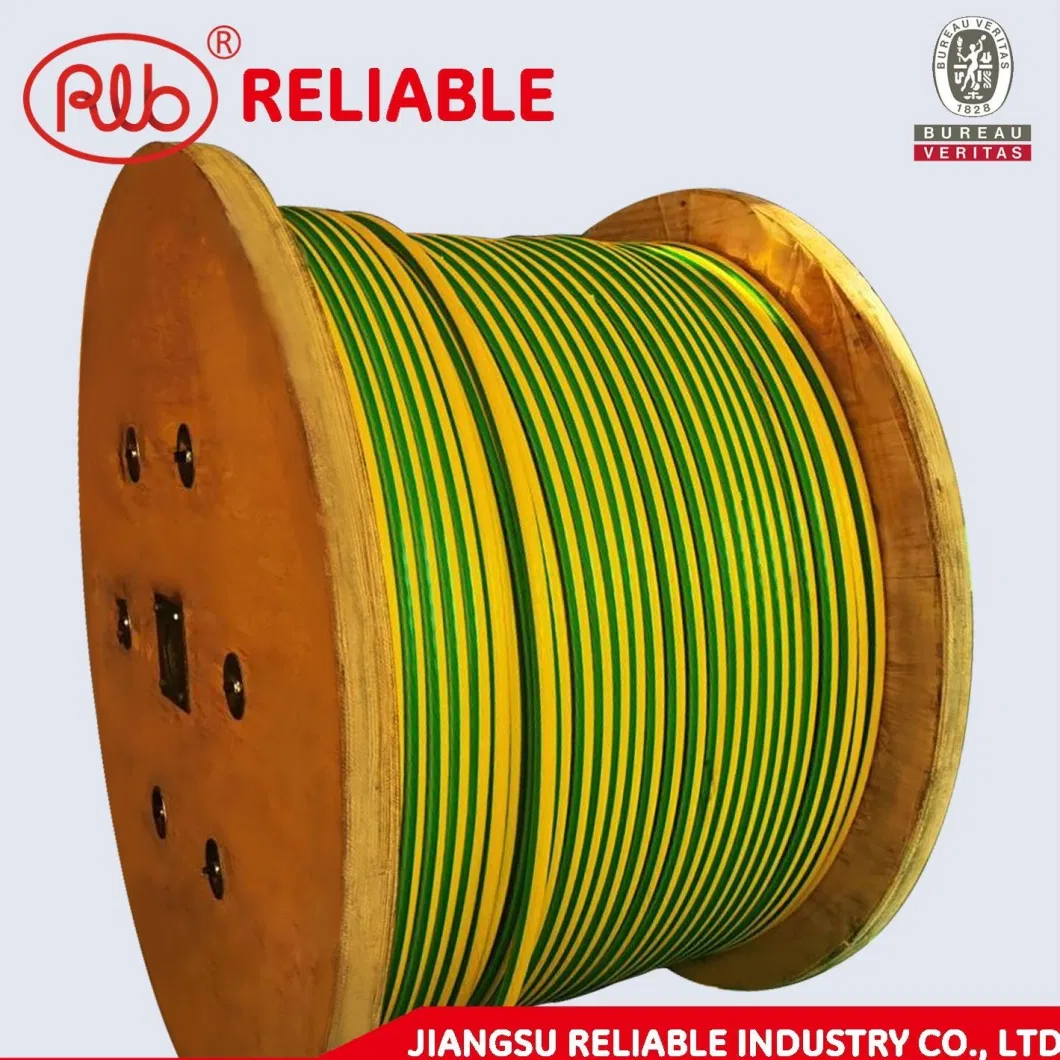 16 ~300mm2 Single Core Copper Clad Steel Strand Wire PVC Insulation Cable for Grounding
